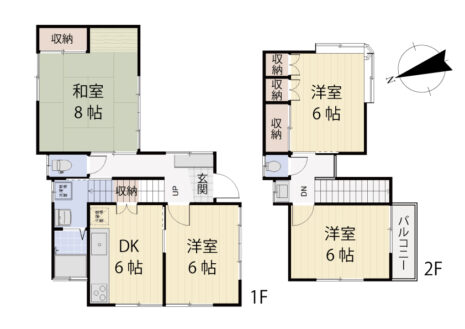 【古家概要】構造：木造2階建て、種類：居宅、築年月：昭和57年3月、延べ面積：78.25平米